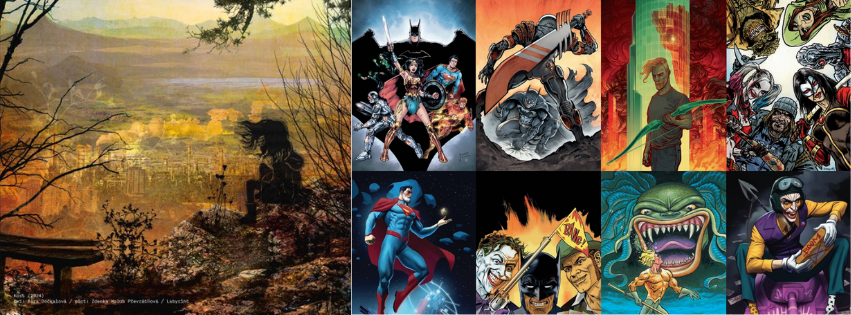 výstavy: Děti, čtěte! + Čeští autoři tvoří komiks pro DC